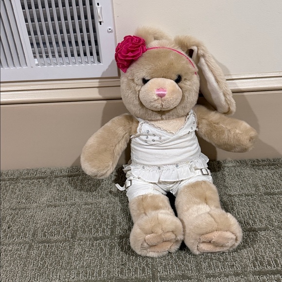 Build A Bear (bunny and pink bear) - Picture 2 of 3